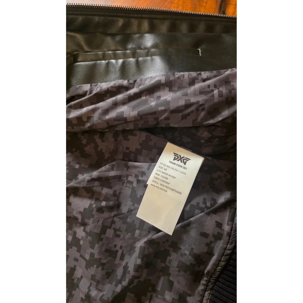 PXG PARSONS GOLF VEGAN UNISEX  DROPPED ECO BIKER STREETWEAR INDIESLEAZE Y2K